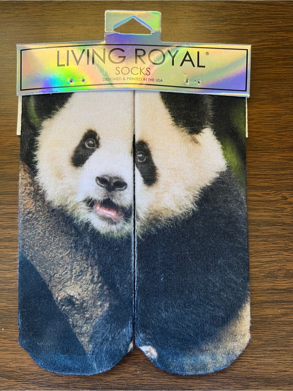 NWT Living Royal Panda Socks - One Size